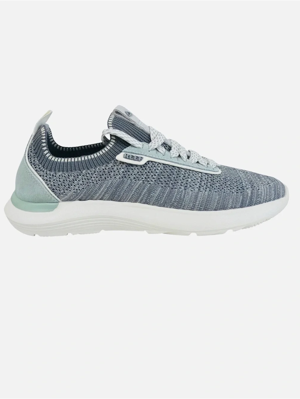 Reef Swellsole Valle Grey/Green Slip On Comfort Shoes CJ6808 Men's Size 7